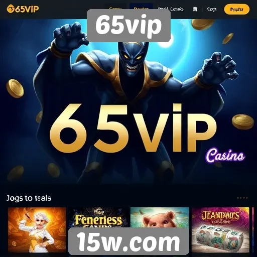 Análise dos jogos disponíveis no site 65vip